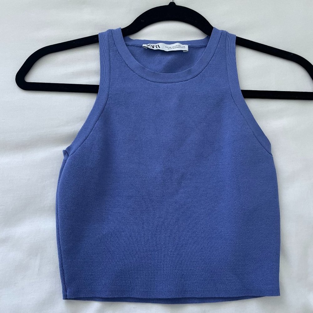 Zara ribbed tank top